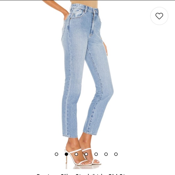 Rolla’s NWT Dusters High Rise Slim Distressed Jeans in Vintage Blue - Picture 2 of 12